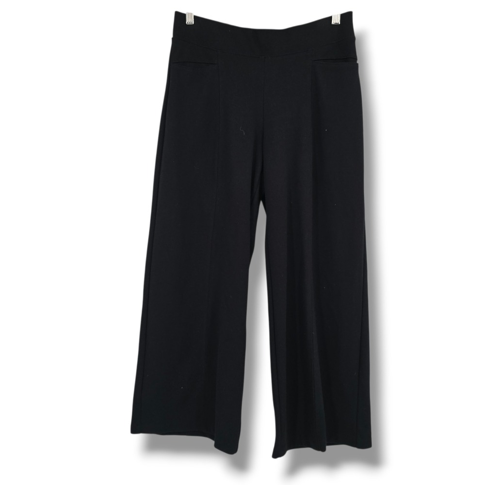Old Navy Black Wide-Leg Ankle Pants